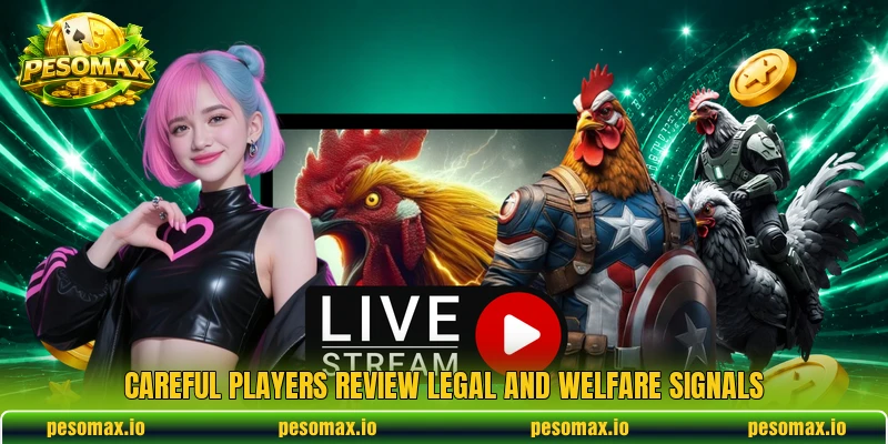 Careful players review legal and welfare signals