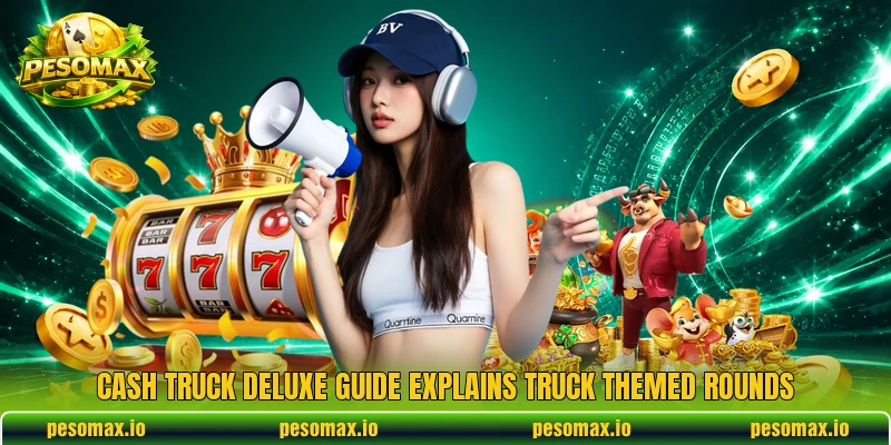 Cash Truck Deluxe guide explains truck themed rounds Cash Truck Deluxe guide explains truck themed rounds