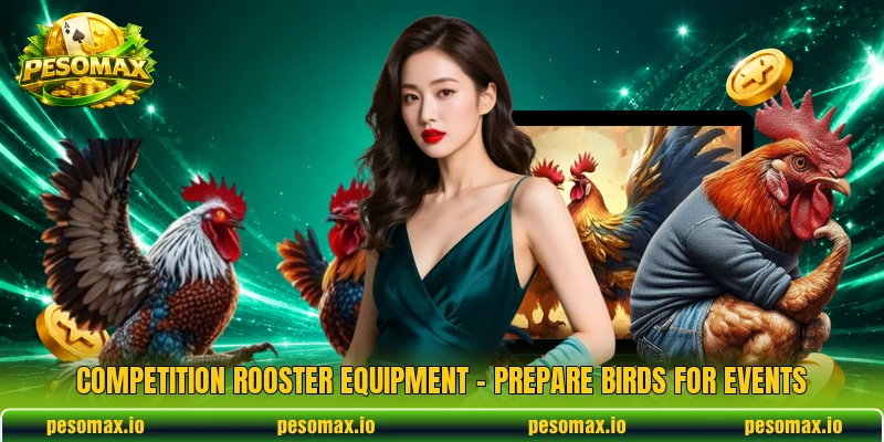 Competition Rooster Equipment – Prepare Birds For Events