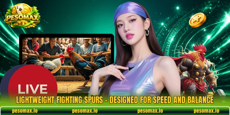 Lightweight Fighting Spurs – Designed For Speed And Balance