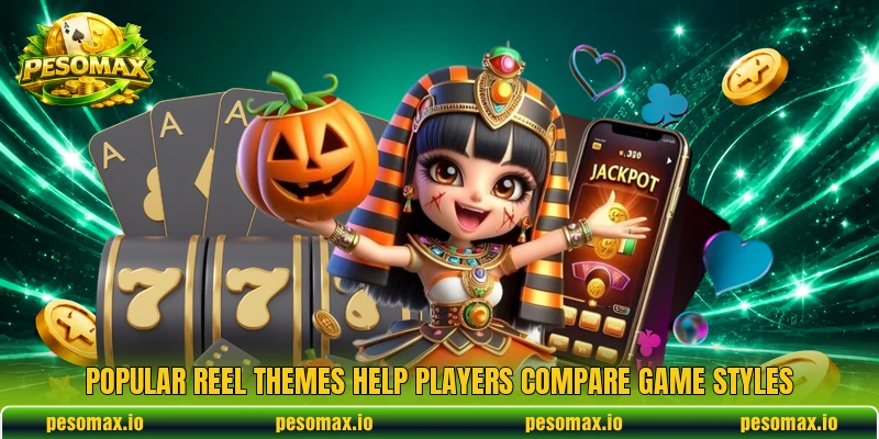 Popular reel themes help players compare game styles