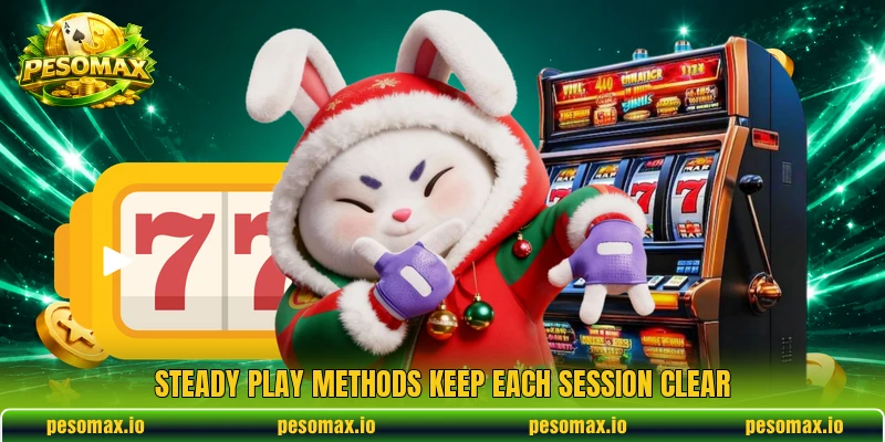 Steady play methods keep each session clear Steady play methods keep each session clear